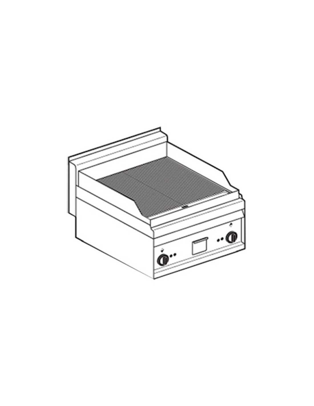 Fry Top Elettrico Da Banco Modello Ftr Ets