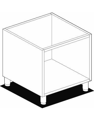 Mobile base per day - Dimensions cm 40 x 53,5 x 58 h