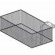 Basket 1/2 for fryer - Dimensions cm 28 x 45 x 15 H