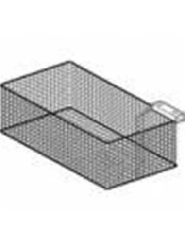 Basket 1/2 for fryer - Dimensions cm 28 x 45 x 15 H