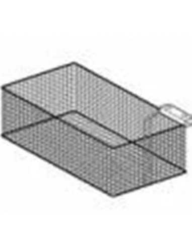 Basket 1/2 for fryer - Dimensions cm 28 x 29 x 15 h