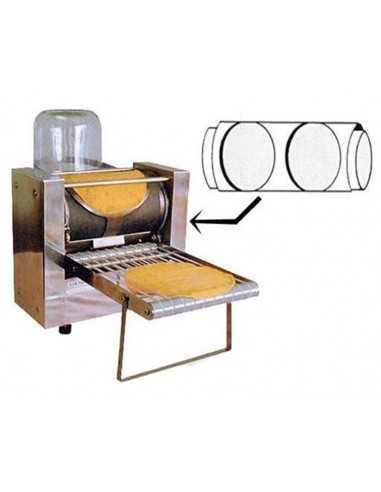 Automatic electric crepe maker - Cast iron top ø 19 cm - Production 300 crepes per hour