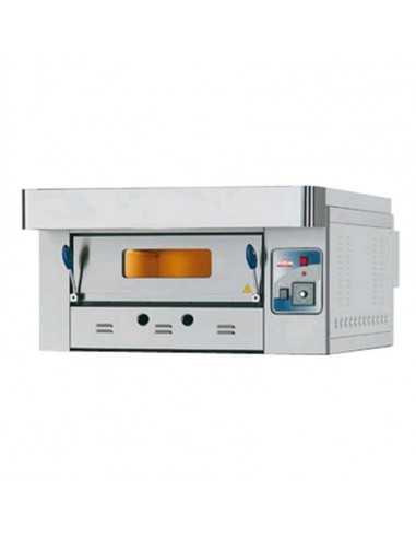 Forno pizza a gas per 6 pizze - cm 96 x 135 x 52 h