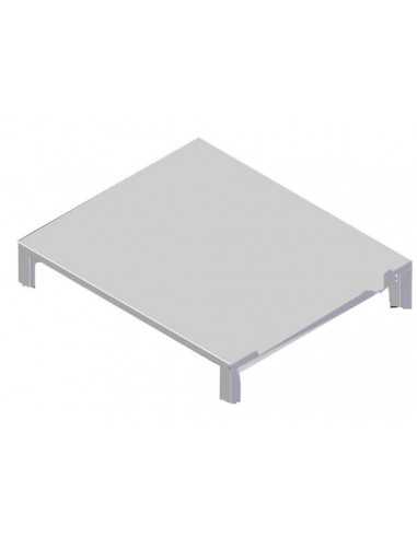 Mesa fija en AISI 430 para superponer 2 hornos - cm 61 x 63 x 54.1 h - Para EKF 423, EKF 443 y EKF 523 (en todas las versiones)