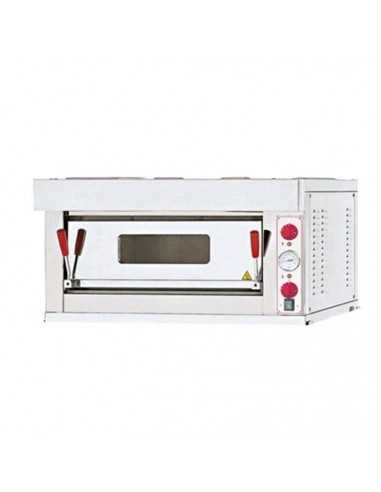 Horno eléctrico para 4 pizzas - cm 85 x 95 x 46h