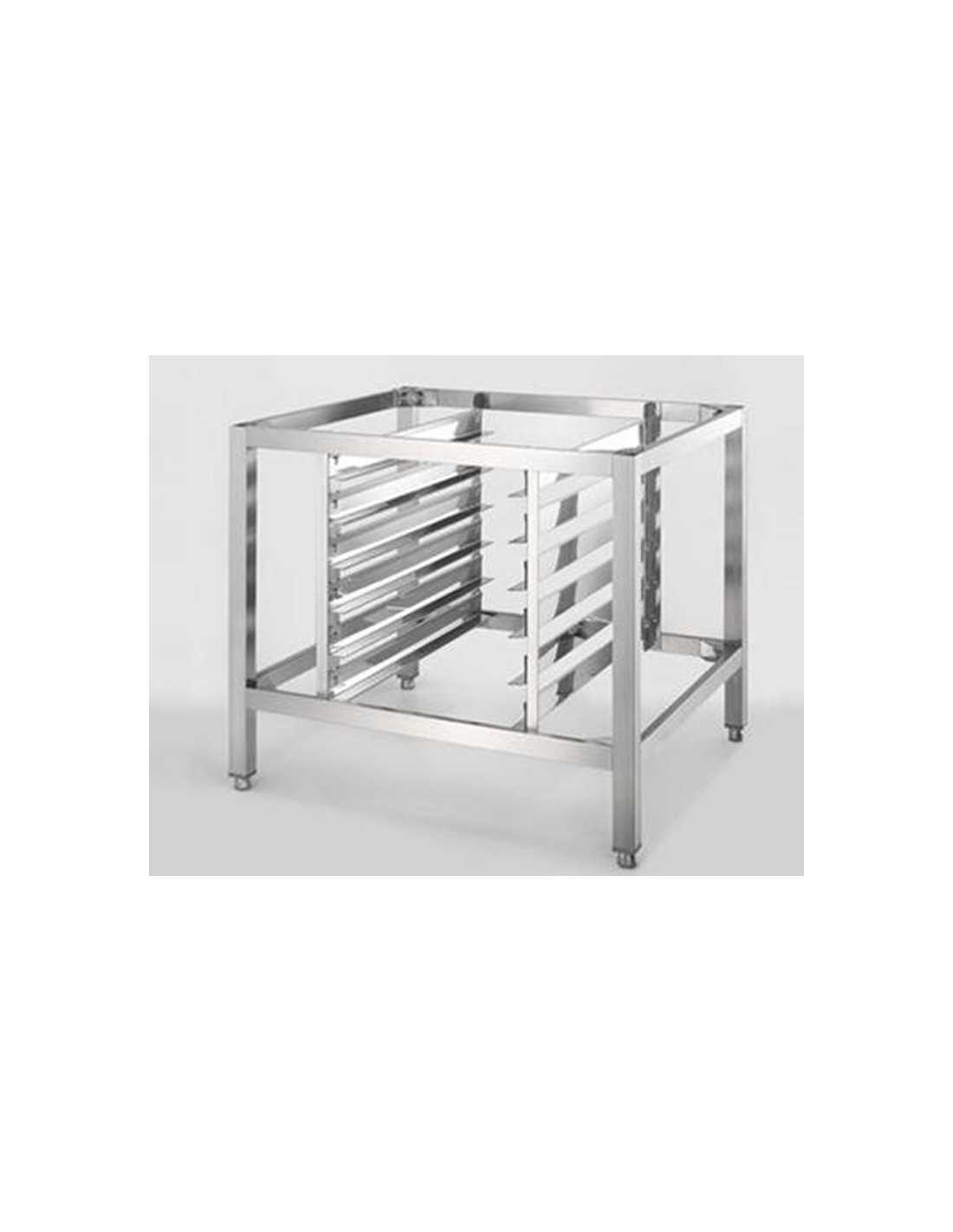 Table + racks Dim cm 60 x 40 and cm 66 x 46 (at the time of purchase choose the size of the pans) - Dimen