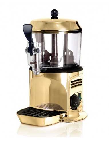 Chocolate maker with 3 liter capacity in gold color