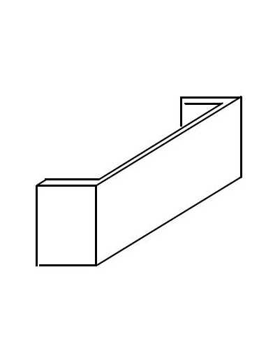 Removable side tray holder - For n. 3 trays from 1/4