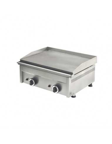 Gas fry top with smooth top cm 60 x 40 - Countertop