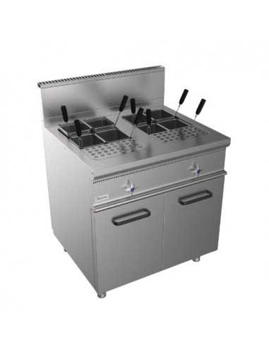 Cocina de gas - Capacidad litros 28+28 - cm 80 x 70 x 85h