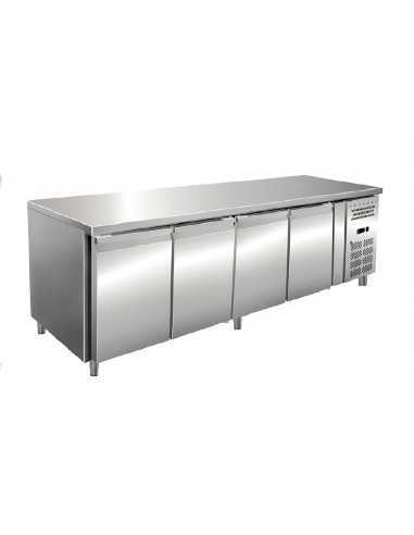 Tabla refrigerada - N. 4 puertas - cm 223 x 70 x 86 h