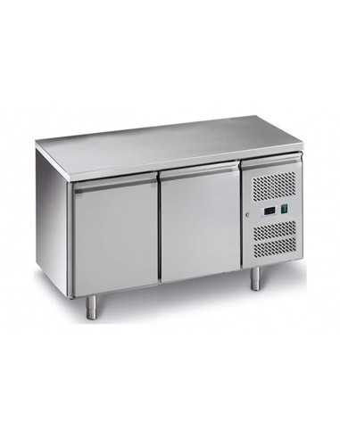 Tavolo refrigerato - N.2 porte - cm 151x80x86h