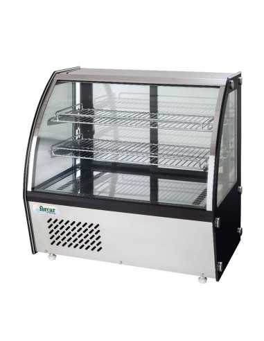 Espositore refrigerato - Ventilato - Capacità  lt 160 - cm 87.3 x 58 x 67 h