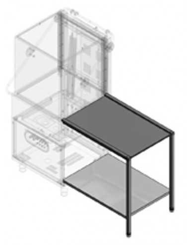 Tabla de techo - Destro - Sinistro - Frontale - Dimensiones cm 84.4 x 57.4 x 85 h