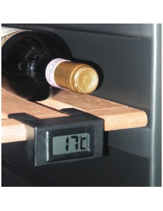 Cantinetta per Vino Doppia Temperatura WineComfort 24 Black - Caso