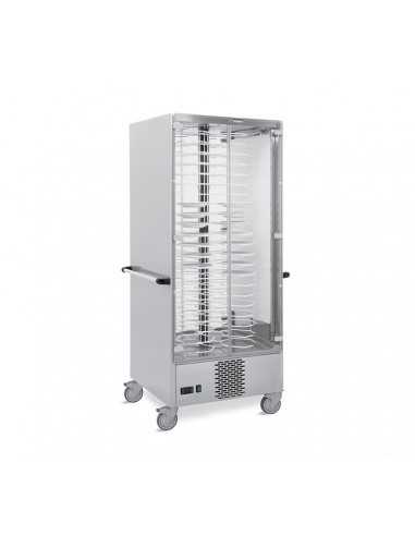 Vitrina refrigerada - N. 88 platos (18÷ 24 Ø)- cm 83x77x190h