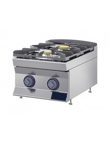 Cocina de gas - Fiamma gratis - N.2 incendios - cm 40 x 70 x 28h