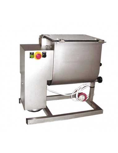 Meat mixer 30 kg - Three-phase - Single blade