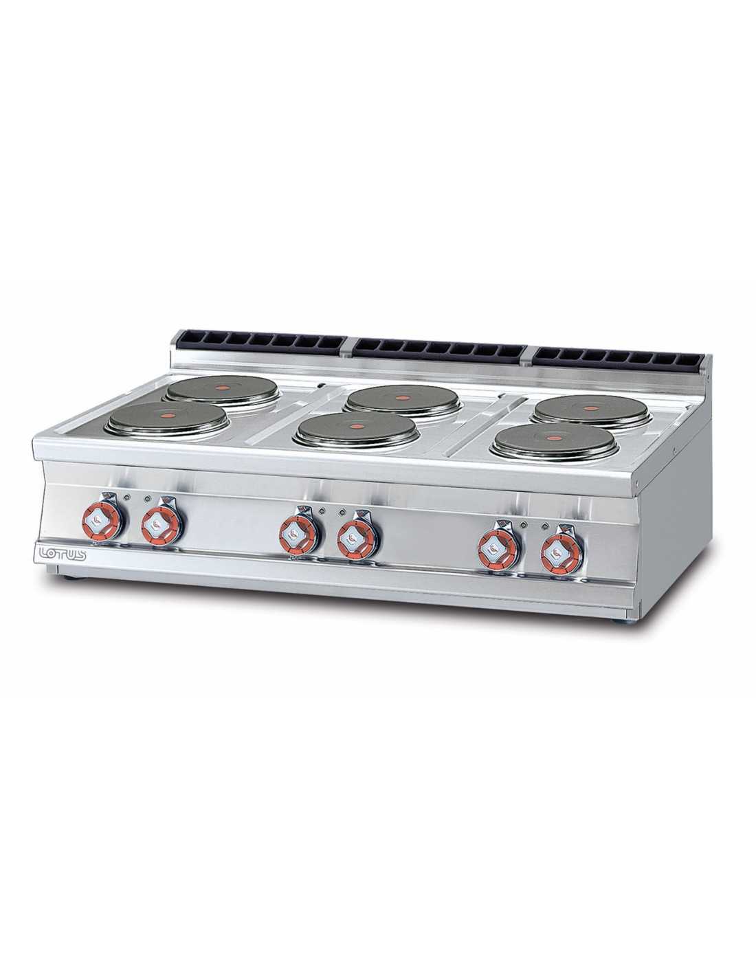 Electric cooker 6 plate LOTUS - Model PCT-712ET