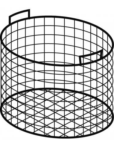 Cesto 1/1 per pentola di cottura - Lt 50 - Dimensioni cm 36 x 39.5 h