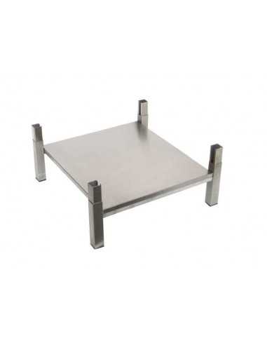 Soporte con estante - cm 60 x 60 x 20 h