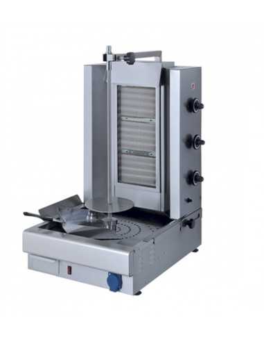 Gyros gas - Meat 30 Kg - cm 48 x 63 x 93.5 h