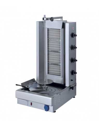 Gyros a gas - Carne 70 Kg - cm 48 x 63 x 119.5 h