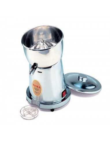 Professional electric juicer in steel and aluminum body