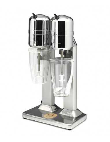 Milkshake blender 800 cl x 2 transparent glasses - Countertop