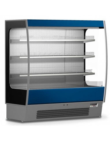 Refrigerated wall - Suitable for cold cuts and dairy products - Temperature +/+ °C - Ventilate - cm 131 x 88.8 x 199.1 h