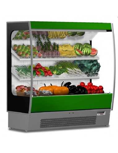 Refrigerated wall - Suitable for fruit and vegetables - Temperature +6/+ °C - Ventilate - cm 256 x 88.8 x 199.1h
