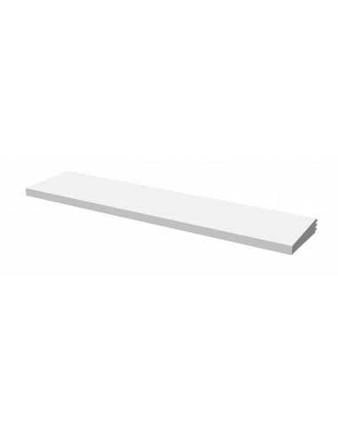 Additional shelf in white painted sheet cm 125 - Per mod. VULCANO 60 (N.2 for VULCANO60 250)