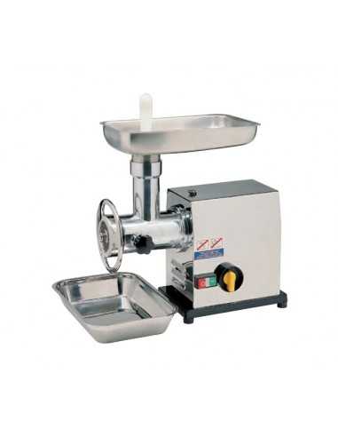 Meat mincer with hourly production of 130 kg - Three-phase with ventilated motor