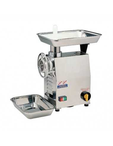 Meat mincer hourly production 250 kg - Three-phase - Gear transmission