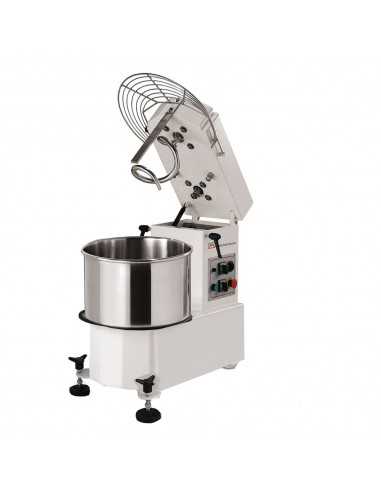 Spiral mixer - 2 speeds - Capacity kg 60/ liters 75 - Timer - cm 102 x 57.5 x 101 h