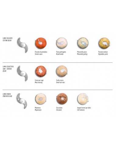 Complete hubs (cutters) / dentate or perforated) for L3