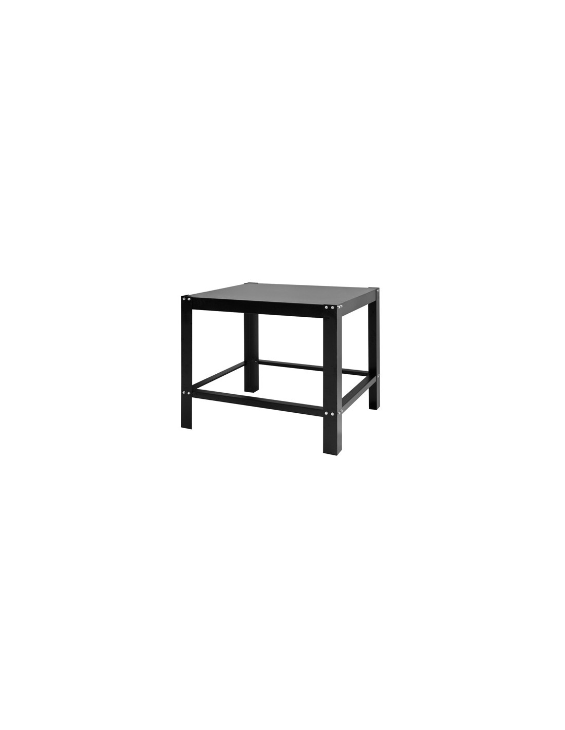 Soporte de hierro pintado - Para vidrio xl superior - Dimensiones cm 131.9 x 121.9 x 96 h