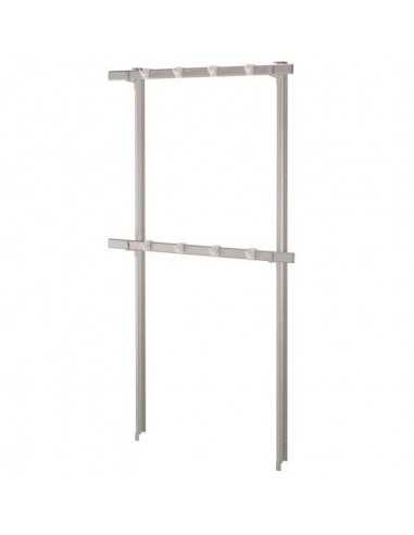 Hook rack with maximum capacity 100 kg - Length 100 cm