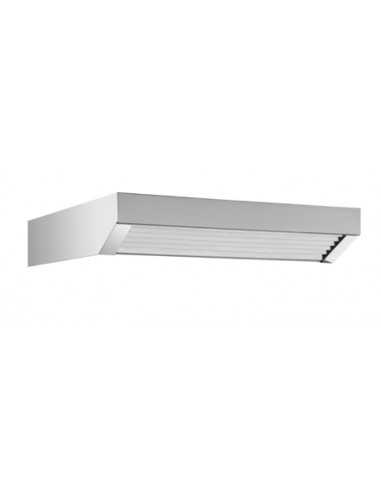 Air condensation hood - Power kW 0.08 - Dimensions cm 80 x 125 x 20 h - (Vendable only with ovens with code BKF