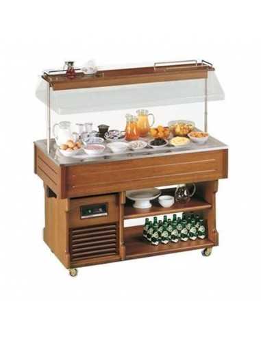 Exhibit buffet island - Static - Cm 142.2 x 75 x 152,8 h