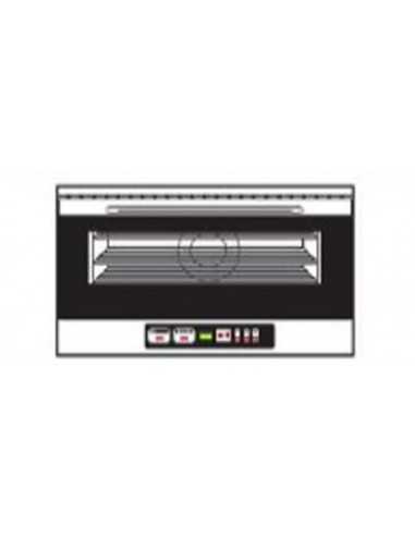 Ventilated electric oven - N.3 GN 1/1 KW 3.7 - Power supply single phase V 230/50Hz - Dimensions cm 64.5 x 44.5 x 45h