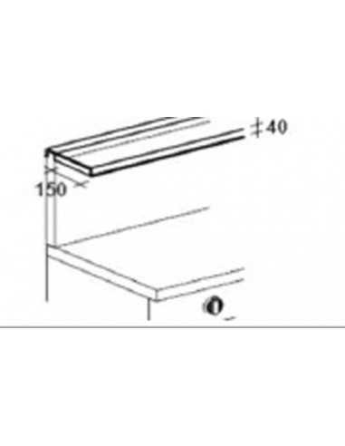 Estante mm 150 x 40 h