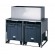 Ice container - Capacity cart up to kg 108 x 2 - Reserve kg 50 - cm 156 x 106 x 148.4 h