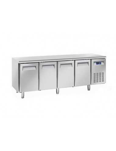 Tabla refrigerada - N. 4 puertas - cm 225 x 70 x 85 h