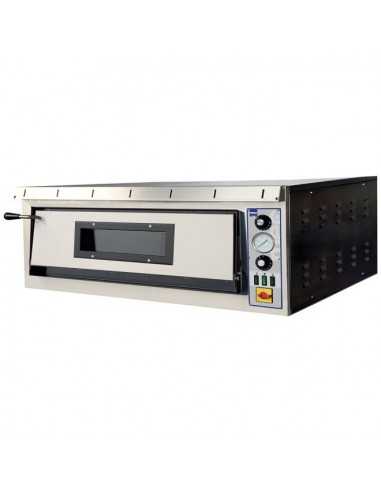 Electric pizza oven for 4 pizzas - cm 101 x 85 x 42 h