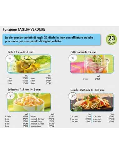 HOMe Tagliaverdure Julienne 5 Dischi