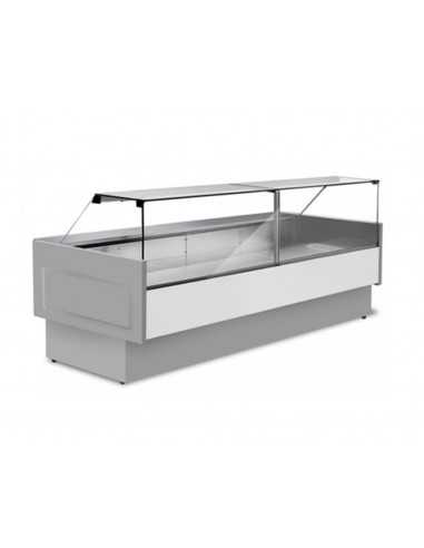 Neutral bench - High front - Straight glass - cm 104 x 89.8 x 119.1 h