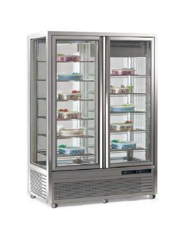 Vetrina refrigerata - Capacità 800 lt - cm 135.5 x 68 x 187.5h