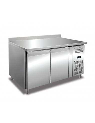 Mesa refrigerada - Alzatina - N. 2 puertas - cm 136 x 70 x 96 h