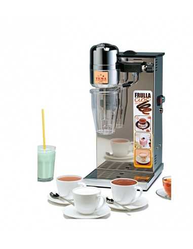 Combined chocolate maker with milkshake blender with 3-liter capacity